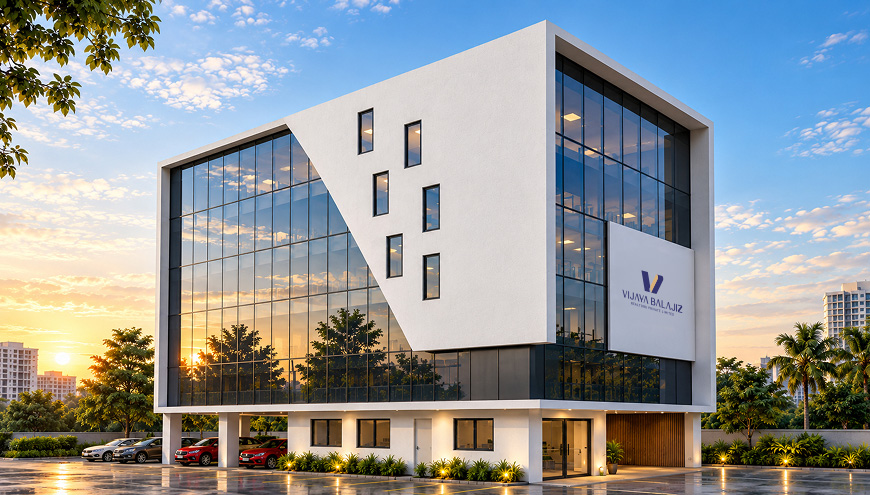 Vijaya Balajiz office building